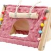 Small Animal Alfie | Alfie Pet - Susie Hideout Cave Tent Hammock For Dwarf Hamster And Other Small Animals - Color: Pink