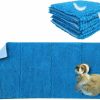 Small Animal CHEGRON | Chegron Guinea Pig Bedding Ultra Soft Fleece Cage Liner 48X24 Waterproof Pee Pads Perfect For C&C Cage Rabbit Hamster Ferret Kitty Puppy Small Animal Cage Accessories, 4 Pack 12X24