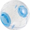 Small Animal balacoo | Balacoo Hamster Exercise Ball, Crystal Hamster Ball Silent Hamster Wheel Transparent Hamster Running Ball For Small Animal Cage Accessories