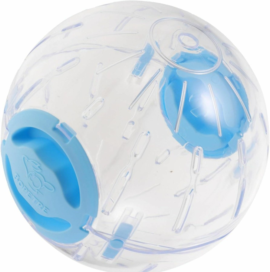 Small Animal balacoo | Balacoo Hamster Exercise Ball, Crystal Hamster Ball Silent Hamster Wheel Transparent Hamster Running Ball For Small Animal Cage Accessories