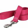 Small Animal Yellow Dog Design | Yellow Dog Design Standard Lead, Solid Magenta, 1\" X 60\" (5 Ft.)