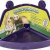 Small Animal Ware Manufacturing | Ware Manufacturing (2 Pack) Plastic Lock-N-Litter Pan For Small Pets - Size Regular