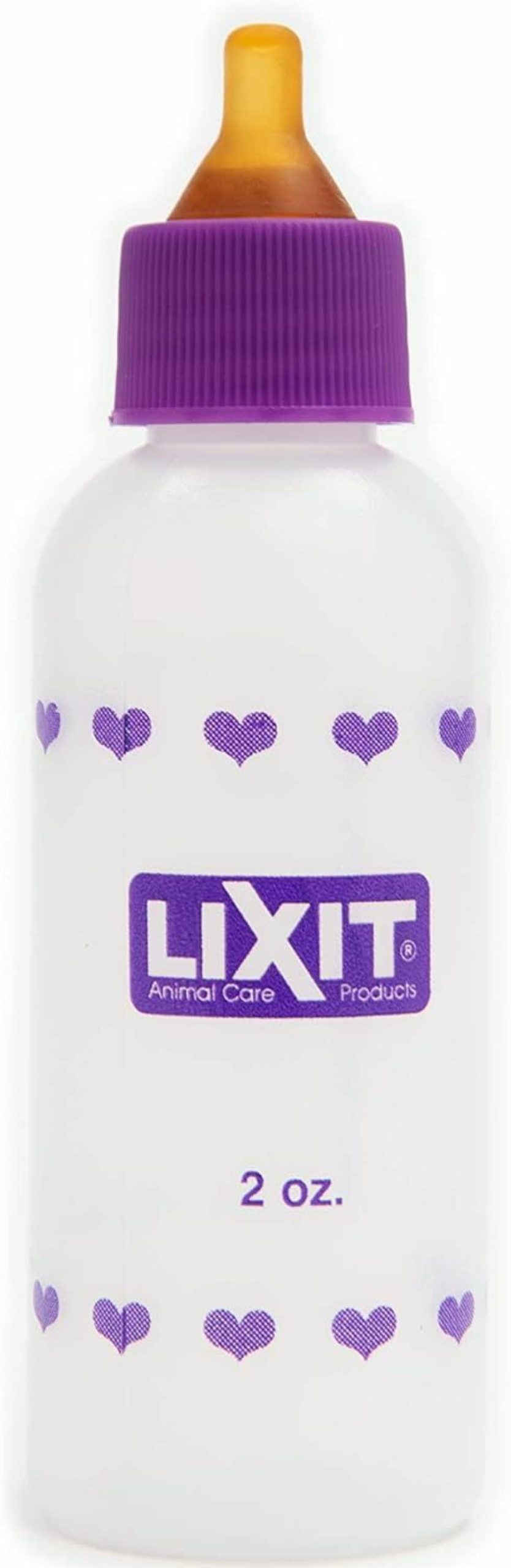 Small Animal Lixit | Lixit Nursing Bottle Kits For Puppies, Kittens, Guinea Pigs, Ferrets, Rabbits, Raccoons, Squirrels And Other Pets That Need Hand Feeding (4 Ounce (Pack Of 1), Clear)