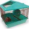 Small Animal Ware Manufacturing | Ware Manufacturing Animal House 16" 2 Level For Hamster - Colors May Vary