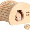 Small Animal MPMLMF | Mpmlmf Hamster Sleeping House Hideout& Hamster Wood, Hamster Toys With Climbing Ladder, Hamster Accessories For Hamsters Gerbils Mice Or Similar-Sized Pets (Egg—Shaped)