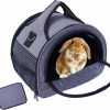 Small Animal Meow&Woof | Guinea Pig Carrier, Small Pet Carriers For Rabbit Hamster Bird Bunny Bearded Dragon Kitty And Etc. Animal Bag With Stable Handle And Waterproof Pad, Easy Travel And Vet Visit