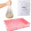 Small Animal RMNHPTK | Rmnhptk Disposable Small Animal Cage Liners, 50 Pcs Pet Tray Film Liner Rabbit Litter Pan Bags Guinea Pig Cage Toilet Plastic Film For Bird Hamster Chinchilla Hedgehog (35 In)