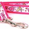 Small Animal Yellow Dog Design | Yellow Dog Design Be My Valentine Dog Leash 1\" Wide And 5' (60\") Long, Large