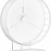 Small Animal BUCATSTATE | Bucatstate Hamster Exercise Wheel Super-Silent With Adjustable Base Cage Accessories Quiet Spinning Running Wheel For Dwarf Syrian Hamster Gerbils (6.7In, White)