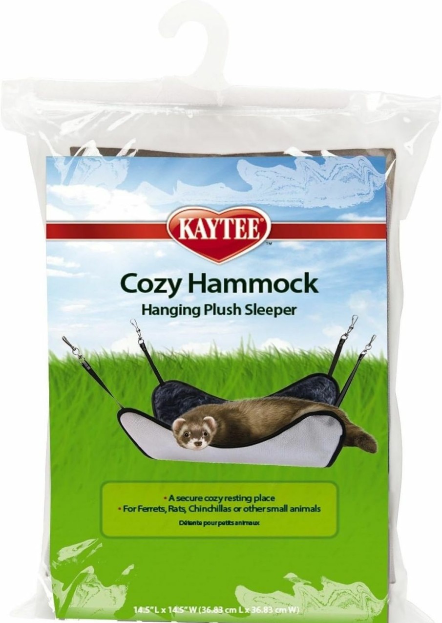 Small Animal Kaytee | Kaytee Simple Sleeper Cozy Hammock For Ferrets, Faux Fur Lined, Polyester, 2\"L X 6\"W X 9\"Th