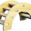 Small Animal neolun | Neolun Hamster Wooden Arch Bridge Hamster Wood House For Dwarf Gerbil Mouse Mice Rat Small Animals Toys Accessories For Cage(S)