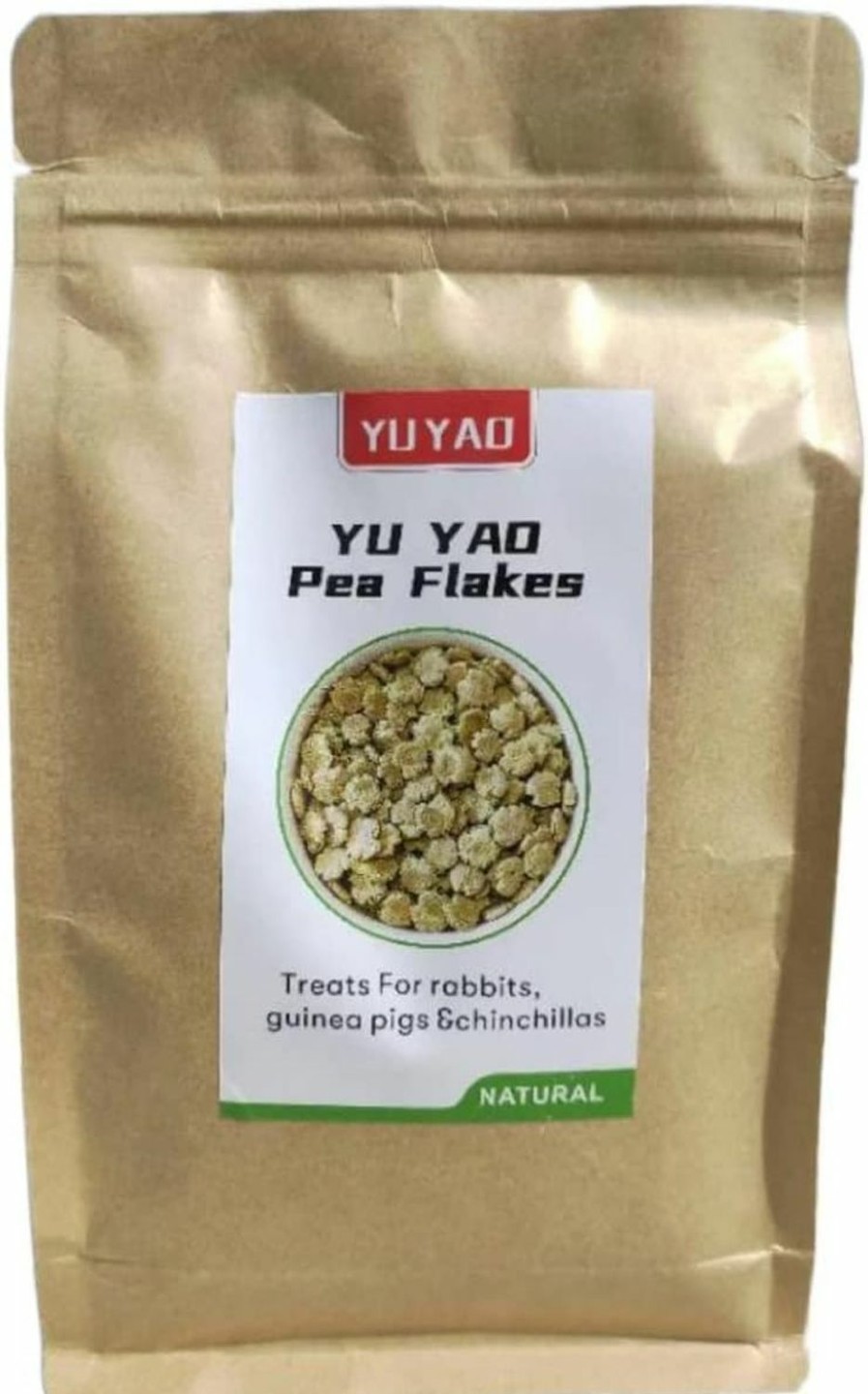 Small Animal YU YAO | Yu Yao Guinea Pig Natural Organic Pea Chips (Small) - 1.1 Lbs