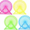 Small Animal balacoo | Squirrel Toys Hamster Exercise Wheel- 4Pcs Super- Silent Hamster Exercise Wheels, Silent Running Wheel For Hamsters Gerbils Mice Or Other Small Animals Little Critters Toys