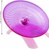 Small Animal Litewoo | Litewood Hamster Flying Saucer Wheel Silent Running Spinning Wheel Toy For Dwarf Hamster Gerbil Mouse Rat Mice (Blue)