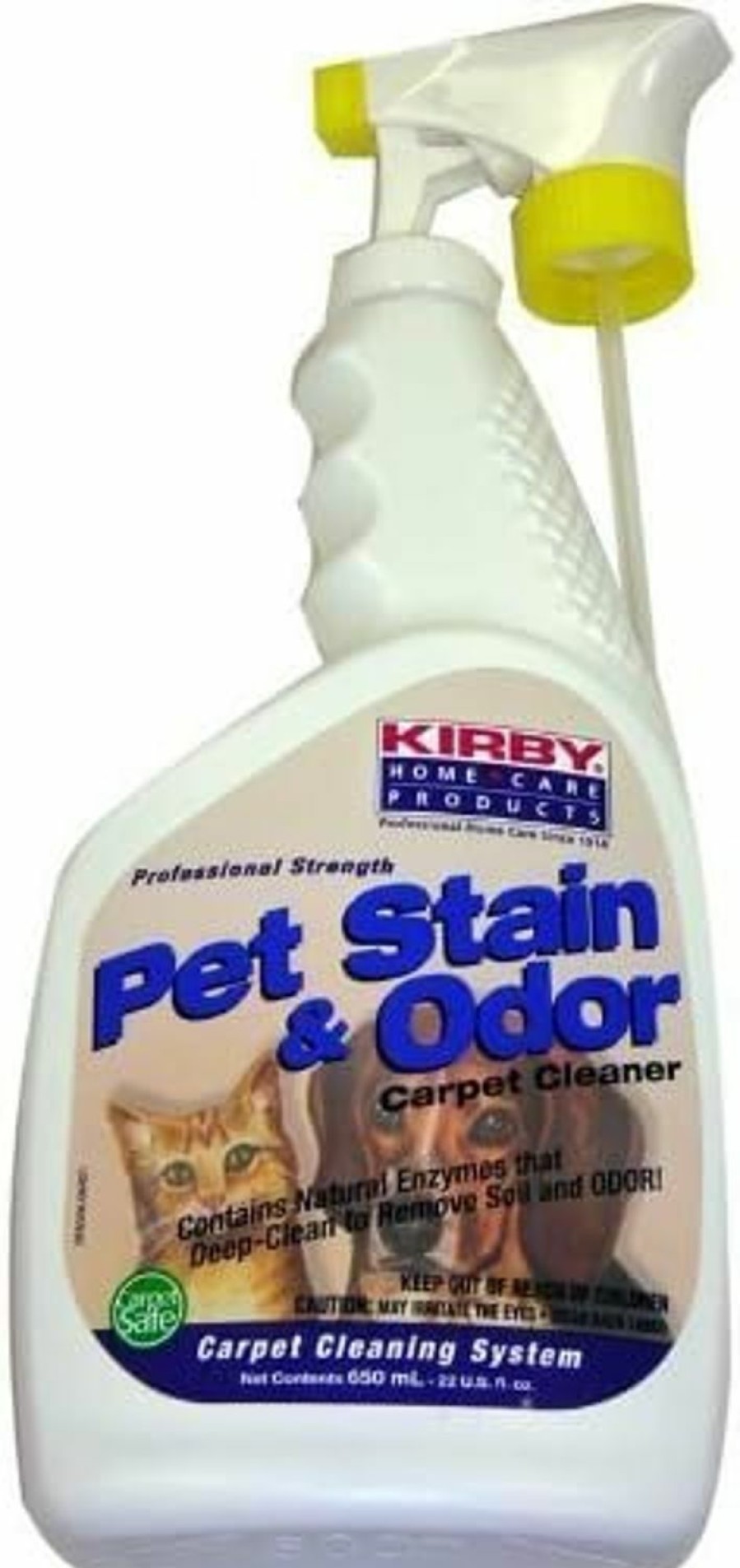 Small Animal Kirby | Kirby Pet Odor & Stain Remover 650 Ml-22 U.S. Fl Oz Spray #283297