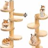 Small Animal HGPOKLVT | 22Pcs Hamster Cage Accessories And Hamster Climbing Crame Provide A Larger Game Platform In The Cage To Help Hamster Move Between Different Levels In The Cage, Provide A Habitat For Small Animal & Bir