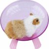 Small Animal Zerodis | Hamster Wheel,Wheel Plastic Super Silent Hamster Exercise Wheel Roller For Chinchillas Gerbils Guinea(Pink)