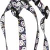 Small Animal Yellow Dog Design | Yellow Dog Design Sugar Skulls Black Step-In Dog Harness-Small-3/4 And Fits Chest Circumference Of 9 To 15\"