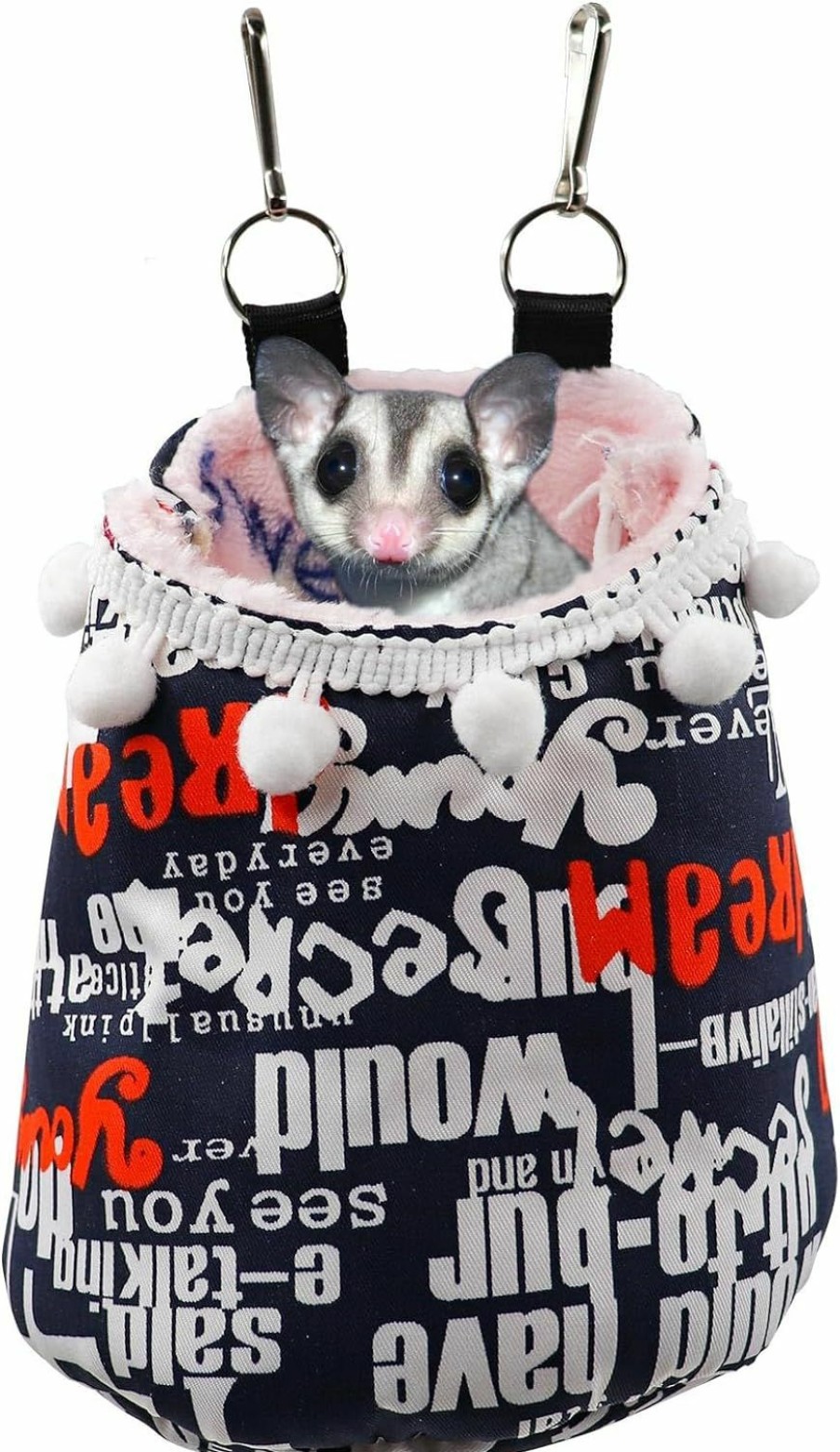 Small Animal Oooct | Sugar Glider Sleeping Pouch, Sugar Glider Hammock, Hanging Sugar Glider Warm Nest Bed, Small Animals Cage Sleep Bag, Cage Accessories For Sugar Glider Rats