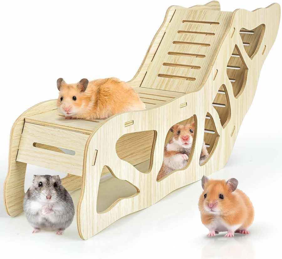 Small Animal AccEncyc | Hamster Tunnel Hamster Hideout Climbing Hamster Ladder For Burying In Hamster Bedding Or Connecting With Hamster Nut Hamster Stuff Hamster Cage Accessories