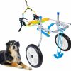 Small Animal Pup Powered Wheels | Dog Wheelchair For Back Legs, Pup Powered Wheels Adjustable Light Weight Easy Assemble Animal Exercise Wheels (Medium)