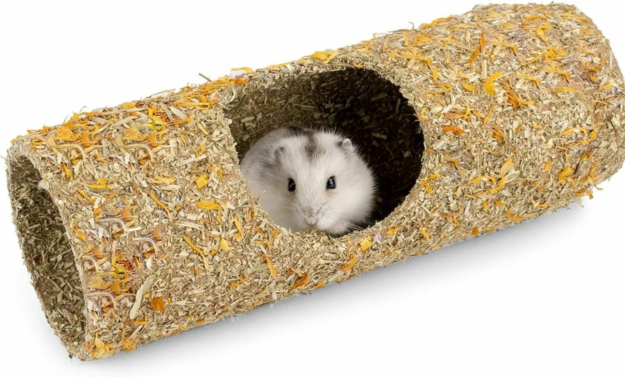 Small Animal Niteangel | Niteangel Creative & Composable Hamster Tunnel - Diy & Build Unique Tube Burrow As Hideout For Small Sized Animals Like Hamsters Mouse Gerbils Mice (Burrow)