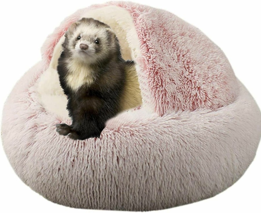 Small Animal FULUE | Ferret Bed Cave And Hideouts,Ferret Hideaway Bed Accessories For Cage Ferret Beds And Hideouts (Gray)