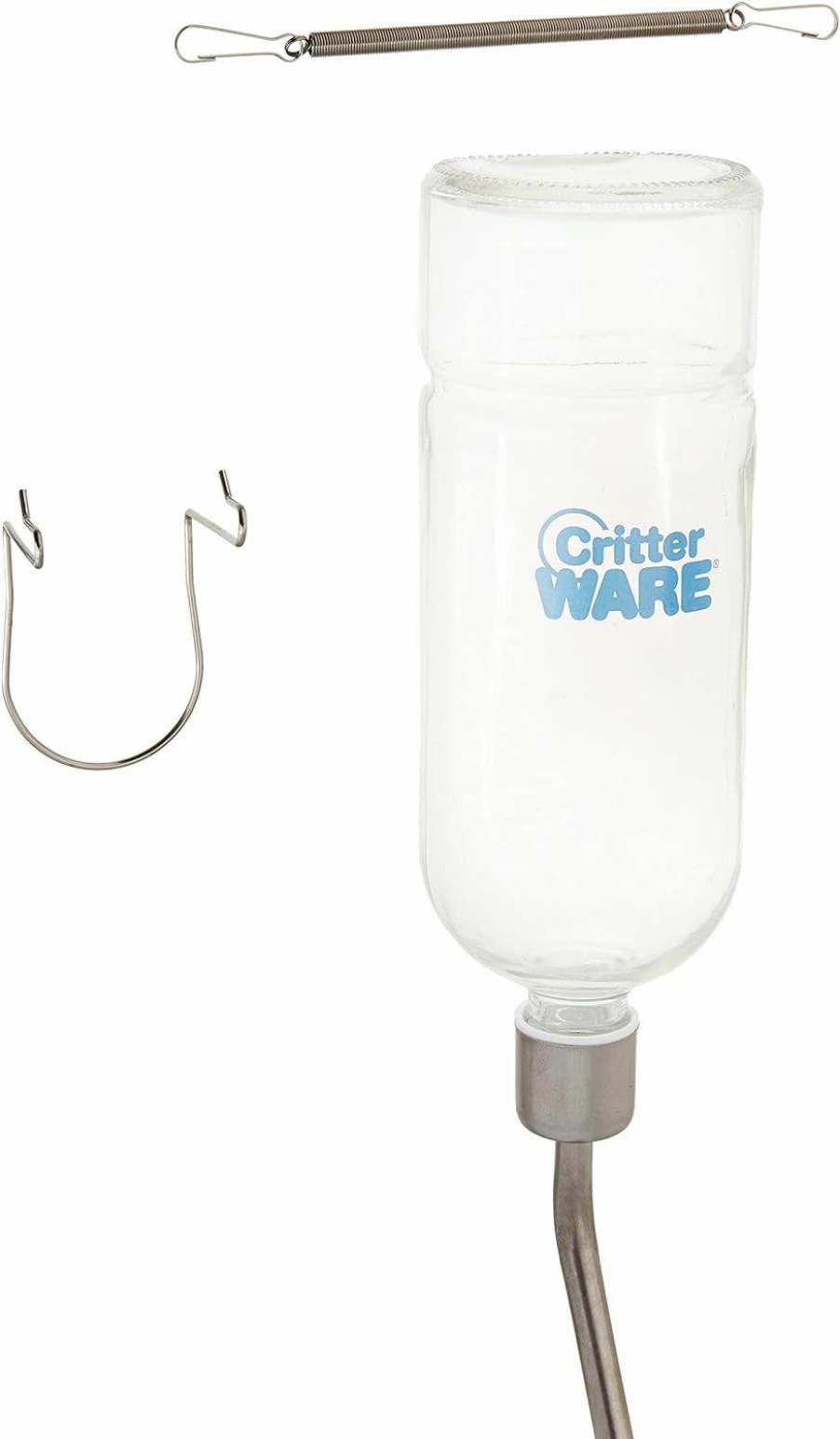 Small Animal Ware Manufacturing | Ware 14037 Critter Carafe Premium Glass Water Bottle