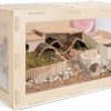 Small Animal Niteangel | Niteangel Bigger World - Mdf Aspen Terrarium For Hamster Gerbils Mice Lemming Degus Or Other Small-Sized Pets(30 X 15 X 17.7 Inches, Burlywood)