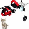 Small Animal YUXun YX | Cat Wheelchair, Lightweight 2 Wheels Pet Wheelchair, Adjustable Cat Barrier Wheels For Rehabilitation Aid For The Back Legs Of Aging, Disabled, Injured, Arthritis, Weak Cats/Pets (S)