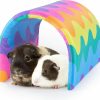 Small Animal Bienbee | Bienbee Guinea Pig Tunnel, Guinea Pig Hideout, Washable Rabbit Tunnel And Bunny House, Rabbit Toys In Cages For Guinea Pig, Bunny, Rabbit, Small Animal