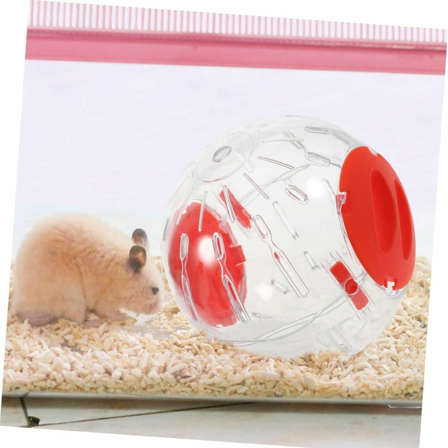 Small Animal FUOYLOO | Fuoyloo 2Pcs Small Hamster Sports Ball Hamster Wheel 10 Inch Guinea Pig Balls To Run In Hamster Sports Toy Dwarf Hamster Running Cage Rat Ball Gerbils Running Ball Jogging Chinchilla Pp