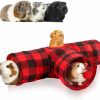 Small Animal Rypet | Rypet Guinea Pig Tunnel 3 Way Collapsible Small Pet Tunnels And Tubes With Interactive Ball For Baby Rabbit Ferret Hamster Chinchilla Hedgehog Hiding And Resting