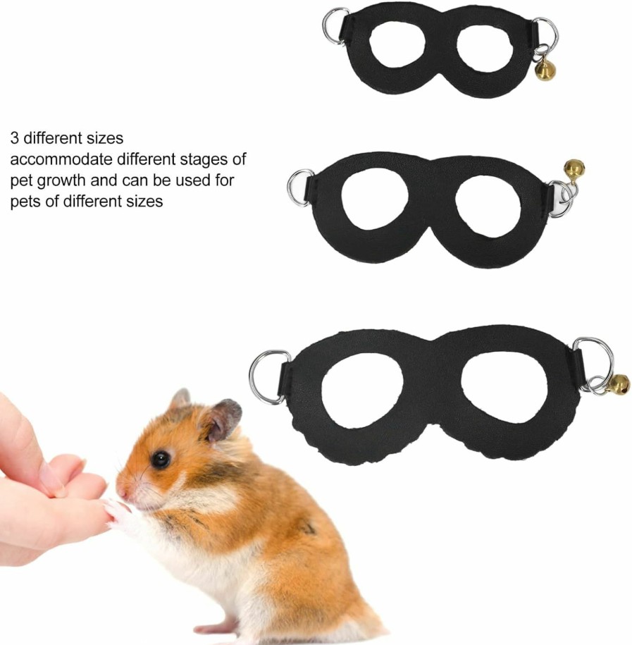 Small Animal Tnfeeon | Guinea Pig Garment Baby Ferret Hamster Soft Harness Leash Garment Set With Bell For Guinea Pigs Hamster Ferret Rabbit Chinchilla And Similar Small Anim 3 Pieces