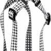 Small Animal Yellow Dog Design | Yellow Dog Design Hounds Tooth White And Black Roman Style H Dog Harness, Large