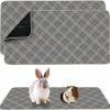 Small Animal MXiiXM | Mxiixm 2Pcs Guinea Pig Cage Liners, 47\" X 24\" Reusable Guinea Pig Bedding, Absorbent Pet Pee Pads Guinea Pig Fleece Cage Liners For Small Animals Cages Hamster Rat Rabbit Guinea Pig (47 X 24 In)