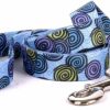 Small Animal Yellow Dog Design | Yellow Dog Design, Spiral Blue Dog Leash, Extra Small 3/8\" X 60\" (5 Ft.)