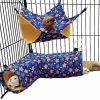 Small Animal EAEDMY | Eaedmy Guinea Pig Rat Tunnel Ferret Hammock, Small Animal Corner Tunnel & Tubes & Bed For Hedgehog Piggy Chinchilla Hideout Toys And Cage Accessories (1. Tunnel)