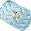 Small Animal Booge | 1 Pc Circular Summer Cooling Hamster Bed, Comfortable Sleep Mat Pad Cushion For Hamster/Hedgehog/Squirrel/Mice/Rats/Squirrel/Guinea Pig And Other Small Animals - Pink Cherry