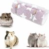 Small Animal AZVNMT | Azvnmt Mouse Cage Accessory, Hanging Climbing Tunnel, Hamster, Guinea Pig, Ferret, Squirrel, Warm Winter Hiding Place, Hammock Plush Toy