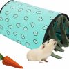 Small Animal PINVNBY | Pinvnby Guinea Pig Tunnel Small Animal Pets Tunnel Bed House Play Tube Toys Warm Plush Nest For Hedgehogs Rats Rabbit Chinchillas Ferrets Sleeping Resting(Blue)