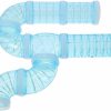 Small Animal Totority | Totority Hamster Toys Hamster Tubes Set, Hamster Adventure Pipe Hamster Cage Diy Tunnel Toy Funny S-Shape Curved Pipe Transparent Tunnel Adventure External Pipe For Rat Hamster Gerbil Tunnel Rat Cage