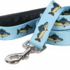 Small Animal Yellow Dog Design | Yellow Dog Design Walleye Ez-Grip Dog Leash-With Comfort Handle-Size Large-1\" Wide And 5 Feet (60\") Long