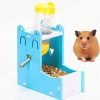 Small Animal ciciglow | Ciciglow Hamster Feeder, Pet Food And Water Feeder For Hamsters, 2 In 1 Feeder And Water Dispenser For Rats Hamsters