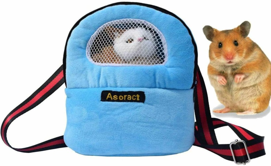 Small Animal Asoract | Pet Carrier Bag With Adjustable Shoulder Strap Hamster Portable Breathable Outgoing Bag Small Pets Like Hedgehog,Sugar Glider Squirrel Etc