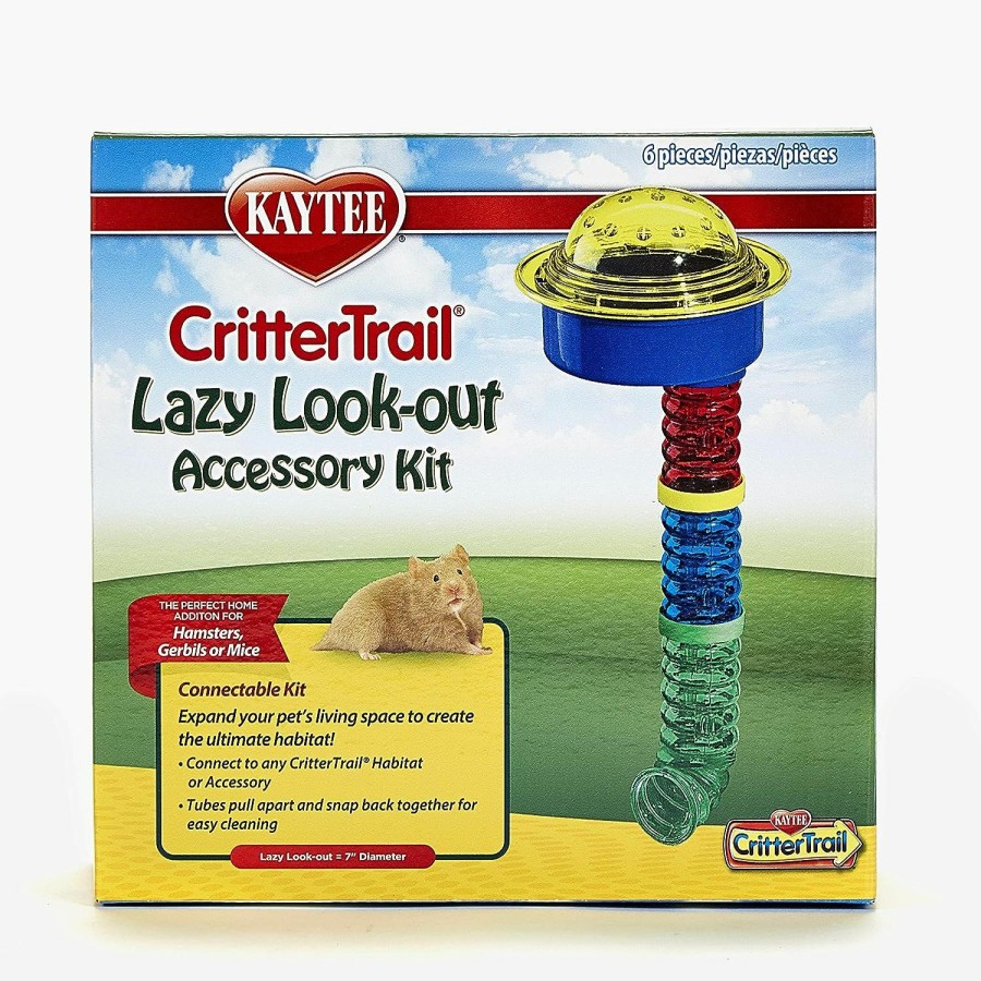 Small Animal Kaytee | Kaytee Crittertrail Fun-Nel Twist & Turn Small Animal Habitat Tubes