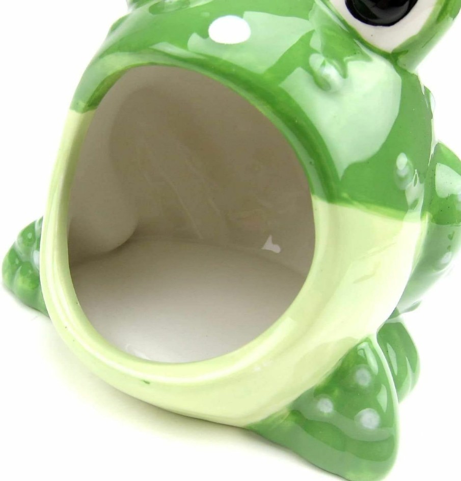 Small Animal CHUQIANTONG | Chuqiantong Mini Hamsters House Pet Hideout Hut Cave,Small Animal Ceramic Critter Bath Toy, Ideal For Dwarf Hamsters And Gerbils