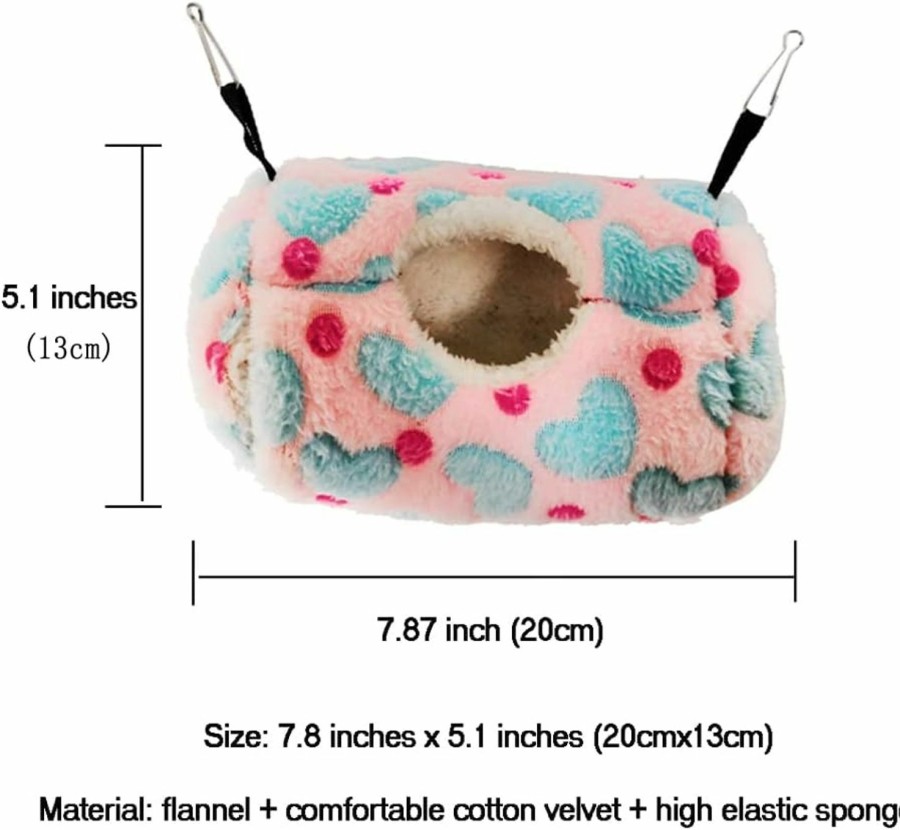 Small Animal Litewoo | Litewoo Sugar Glider Sleeping Pouch Small Animal Hammock, Hanging Bed Warm Cotton Nest For Rat Hamster Gerbil Sugar Glider Chinchilla Squirrel Guinea Pig (Coffee)