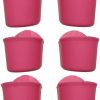 Small Animal Generic | Saguaro Acres Rabbit, Or Small Animal Cage Food Or Water Coop Cups, Blue, 6 Pack