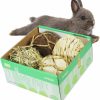 Small Animal andwe | Andwe Small Animals Play Balls Rolling Chew Toys & Gnawing Treats For Rabbits Guinea Pigs Chinchilla Bunny Degus - Pet Cage Entertainment Accessories